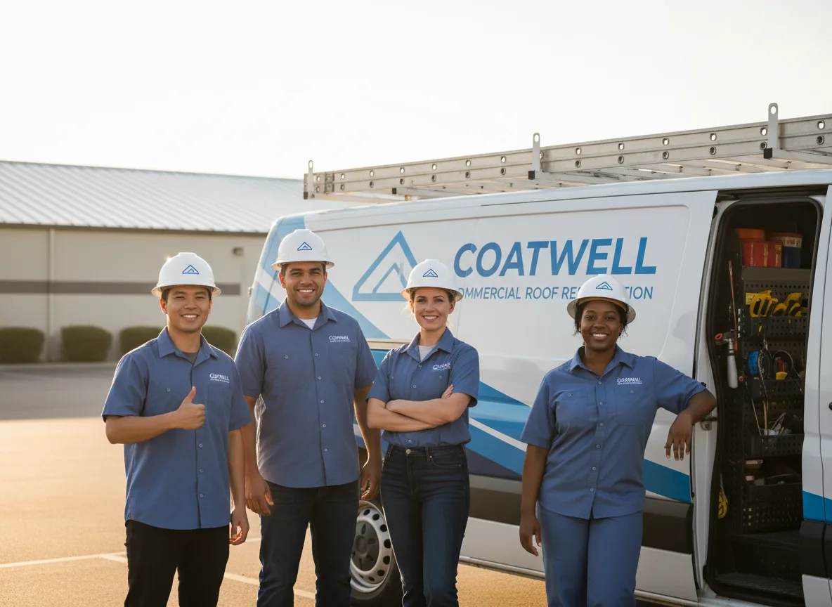 Commercial roof coating company in Bisbee, ND